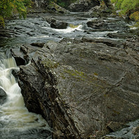 Buy canvas prints of  BIG SLAB OF ROCK by andrew saxton