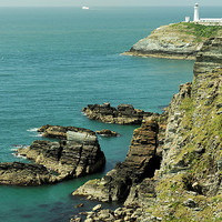 Buy canvas prints of  ANGLESEY COASTLINE by andrew saxton