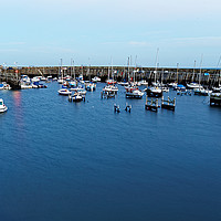 Buy canvas prints of SCARBOROUGH HARBOUR by andrew saxton