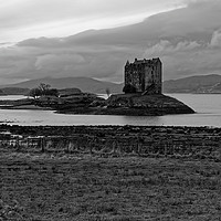 Buy canvas prints of ISLAND CASTLE by andrew saxton