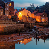 Buy canvas prints of QUIET VILLAGE by andrew saxton