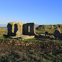 Buy canvas prints of ANGLESEY RUINS by andrew saxton