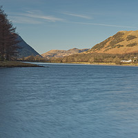 Buy canvas prints of BUTTERMERE LAKE by andrew saxton