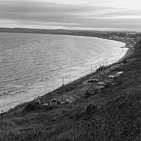 Buy canvas prints of THE COASTLINE by andrew saxton