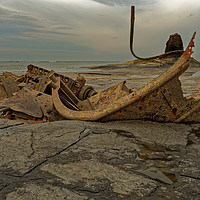 Buy canvas prints of WRECKED UP by andrew saxton
