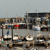 Buy canvas prints of BRIDLINGTON HARBOUR  by andrew saxton