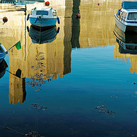 Buy canvas prints of MOORED HERE  by andrew saxton
