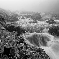 Buy canvas prints of MISTY UP HERE by andrew saxton