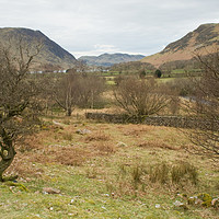 Buy canvas prints of BUTTERMERE VIEW by andrew saxton