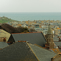 Buy canvas prints of ROOF TOPS  by andrew saxton