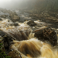 Buy canvas prints of ROCKY MIST by andrew saxton