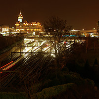 Buy canvas prints of WAVERLEY STATION  by andrew saxton