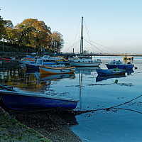 Buy canvas prints of LOTS OF BOATS by andrew saxton