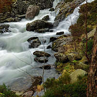 Buy canvas prints of WATERFALL. by andrew saxton