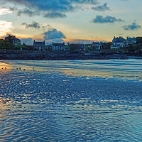 Buy canvas prints of CEMAES SUNSET by andrew saxton