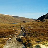 Buy canvas prints of ROCKY PATH DOWN by andrew saxton