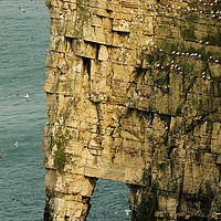 Buy canvas prints of FILLED UP CLIFFS by andrew saxton