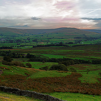 Buy canvas prints of WENSLEYDALE COUNTRYSIDE by andrew saxton