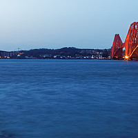 Buy canvas prints of TWO FORTH BRIDGES by andrew saxton