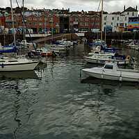 Buy canvas prints of PAIGNTON HARBOUR by andrew saxton
