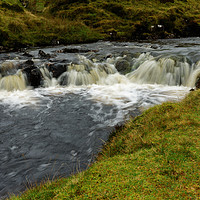 Buy canvas prints of SKYE'S RIVERS by andrew saxton