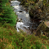 Buy canvas prints of SOTTISH RIVER by andrew saxton