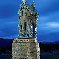 Buy canvas prints of SPEAN STATUE  by andrew saxton