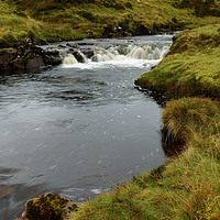 Buy canvas prints of SKYE'S RIVERS  by andrew saxton