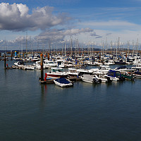 Buy canvas prints of SMALL BOATS by andrew saxton