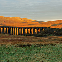 Buy canvas prints of RIBBLEHEAD VIADUCT by andrew saxton