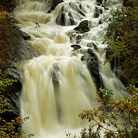 Buy canvas prints of THE WATERFALL by andrew saxton