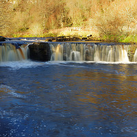 Buy canvas prints of KELD WATERFALL by andrew saxton