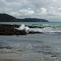 Buy canvas prints of FALMOUTH COAST by andrew saxton