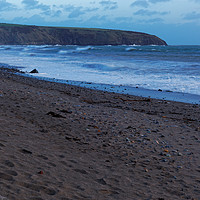 Buy canvas prints of A WELSH SHORE by andrew saxton