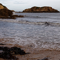 Buy canvas prints of THE SEA ROCK by andrew saxton