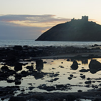 Buy canvas prints of DISTANT CASTLE by andrew saxton
