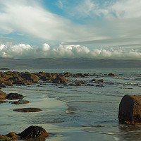 Buy canvas prints of ROCKY CLOUDS by andrew saxton