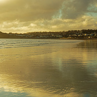 Buy canvas prints of CRICCIETH CLOUDS by andrew saxton