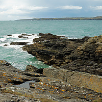 Buy canvas prints of ROCKY ANGLESEY by andrew saxton