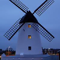 Buy canvas prints of WINDY MILL by andrew saxton