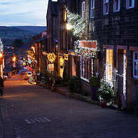 Buy canvas prints of CHRISTMAS SHOPS by andrew saxton