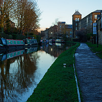 Buy canvas prints of ON THE CANAL by andrew saxton