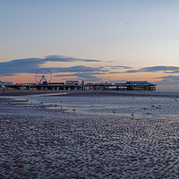 Buy canvas prints of SEASIDE SUNSET. by andrew saxton