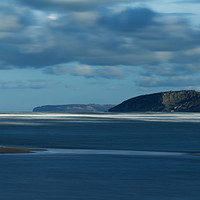 Buy canvas prints of SLOW SEA by andrew saxton