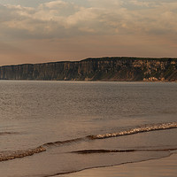 Buy canvas prints of SUNRISE CLIFFS by andrew saxton