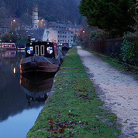 Buy canvas prints of PATH CANAL by andrew saxton