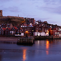 Buy canvas prints of WHITBY LIVING by andrew saxton
