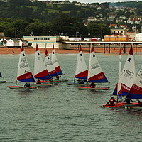 Buy canvas prints of PAIGNTON RACE by andrew saxton