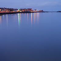 Buy canvas prints of BAY LIGHTS by andrew saxton
