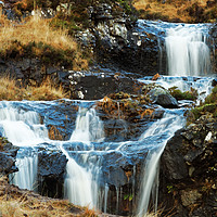 Buy canvas prints of ROCK WATERFALLS  by andrew saxton